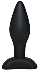 BUTT PLUG SILICONE BLACK VELVETS