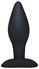 BUTT PLUG SILICONE BLACK VELVETS