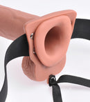 STRAP-ON OCO COM VIBRAÇÃO 10“ RECARREGÁVEL COM CONTROLO REMOTO