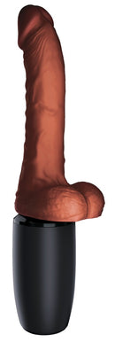 VIBRADOR REALISTICO COM MOVIMENTO & FUNÇÃO DE CALOR 7.5 "