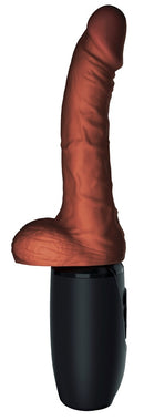 VIBRADOR REALISTICO COM MOVIMENTO & FUNÇÃO DE CALOR 7.5 "