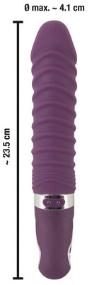 VIBRADOR COM AQUECIMENTO SOFT SMILE LILÁS