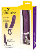 VIBRADOR COM AQUECIMENTO SOFT SMILE LILÁS