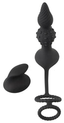 BUTT PLUG WITH COCK & BALL RING USB