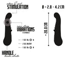VIBRADOR PONTO G E P AMARELO USB