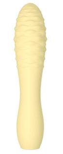 MINI VIBRADOR CUTIES AMARELO RECARREGÁVEL