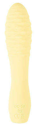 MINI VIBRADOR CUTIES AMARELO RECARREGÁVEL