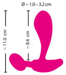 VIBRADOR DE ESTIMULAÇÃO DE PONTO G E CLITÓRIS