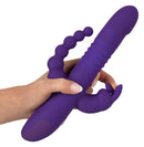 VIBRADOR TRIPLO COM IMPULSO