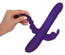 VIBRADOR TRIPLO COM IMPULSO