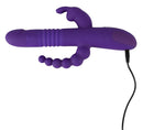 VIBRADOR TRIPLO COM IMPULSO