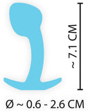 CUTIES MINI BUTT PLUG AZUL