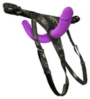 STRAP-ON DUPLO ROXO MACIO