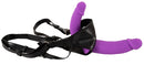 STRAP-ON DUPLO ROXO MACIO