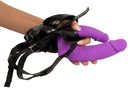 STRAP-ON DUPLO ROXO MACIO