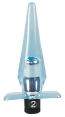 BUTT PLUG ANAL BLUE COM VIBRAÇÃO