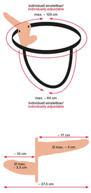 STRAP-ON DUO COM VIBRAÇÃO