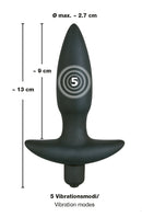 PLUG BLACK VELVETS COM VIBRAÇÃO