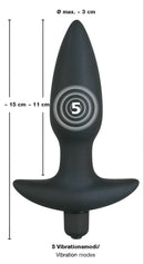 PLUG BLACK VELVETS COM VIBRAÇÃO