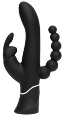 VIBRADOR HAPPY TRIPLE CURVE PRETO