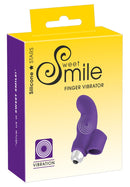 VIBRADOR FINGER SWEET SMILE LILÁS VIBRADOR