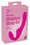 STRAP-ON SEM CINTO COM VIBRAÇÃO