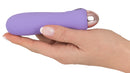 MINI VIBRADOR CUTIES ROXO RECARREGÁVEL