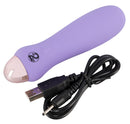 MINI VIBRADOR CUTIES ROXO RECARREGÁVEL