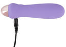 MINI VIBRADOR CUTIES ROXO RECARREGÁVEL