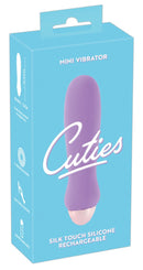 MINI VIBRADOR CUTIES ROXO RECARREGÁVEL