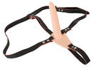 STRAP-ON COM VIBRAÇÃO DE SILICONE