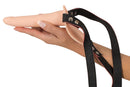 STRAP-ON COM VIBRAÇÃO DE SILICONE