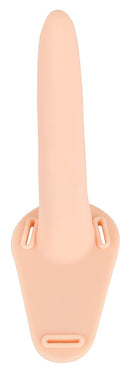 STRAP-ON COM VIBRAÇÃO DE SILICONE