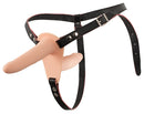 STRAP-ON DUO COM VIBRAÇÃO DE SILICONE