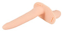 STRAP-ON DUO COM VIBRAÇÃO DE SILICONE