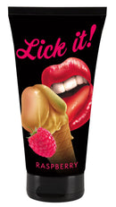 LUBRIFICANTE BEIJÁVEL LICK - IT FRAMBOESA