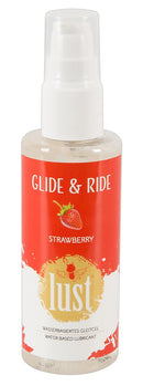 LUST GLIDE & RIDE MORANGO 100ML