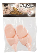 PANTUFAS BEJES PÉNIS/SEIOS