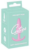 CUTIES MINI BUTT PLUG ROSA