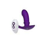 VIBRADOR COM ESTIMULADOR DE CLITÓRIS COM COMANDO