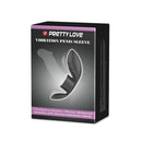 ANEL DE PÉNIS COM VIBRAÇÃO PRETTYLOVE USB SILICONE