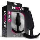 BUTT PLUG SMALL BLACK SILICONE