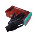 LUVAS PRETAS DE LATEX 100 UNID.