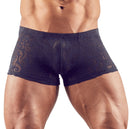 BOXER PRETO EFEITO RENDADO