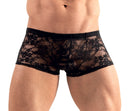 BOXER PRETO FLORAL