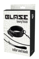 COLEIRA COM TRELA BLAZE PRETO