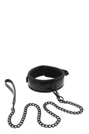 COLEIRA COM TRELA BLAZE PRETO