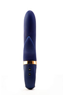 VIBRADOR COM AQUECIMENTO E ESTIMULADOR CLITORIANO RECARREGÁVEL