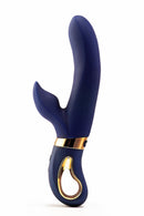 VIBRADOR COM AQUECIMENTO E ESTIMULADOR CLITORIANO RECARREGÁVEL