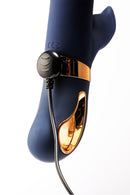 VIBRADOR COM AQUECIMENTO E ESTIMULADOR CLITORIANO RECARREGÁVEL
